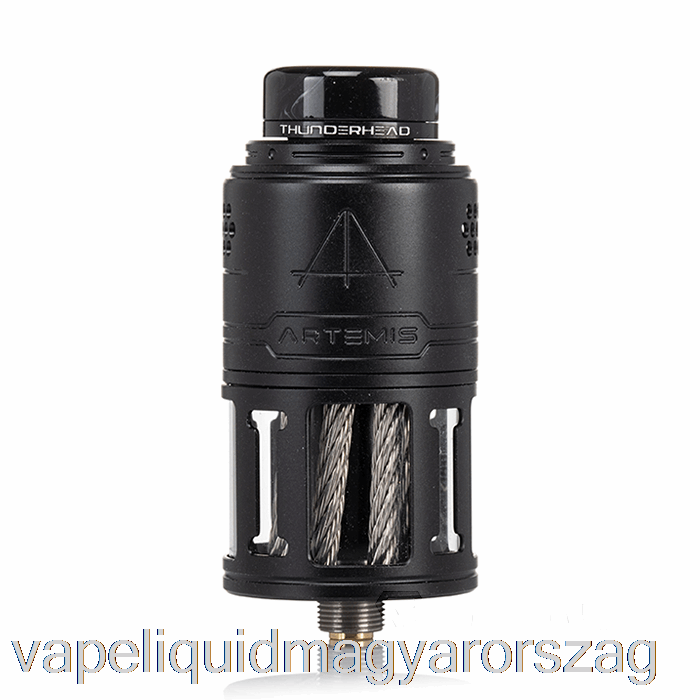 Thunderhead Alkotások Artemis V2 Top Coiler 25mm Rdta Matt Fekete Vape Toll